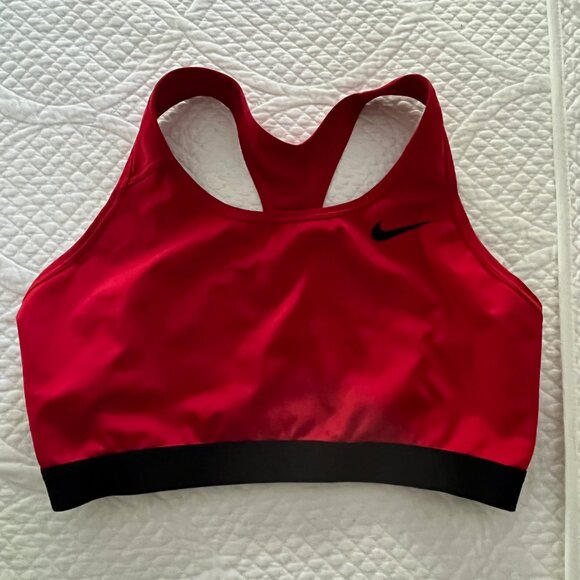 Nike Women's Swoosh Light/Medium Support Non-Padded Sports Bra - Picture 1 of 3